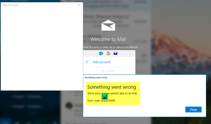Fix Error 0x80070490 when trying to add an account to Mail app in Windows 11/10 Fix-Error-0x80070490-in-Mail-app.png