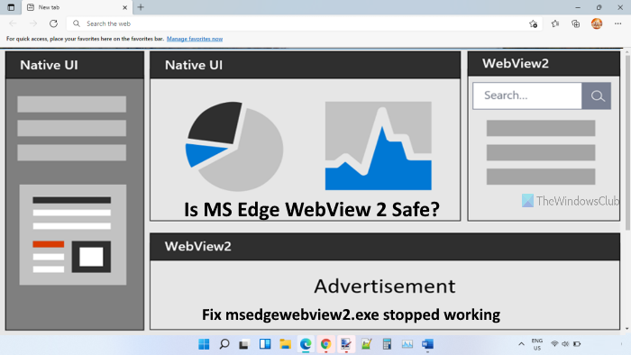 Is MS EDGE WEBVIEW2.EXE safe? Fix msedgewebview2.exe has stopped working fix-msedgewebview2.exe-stopped-working.png