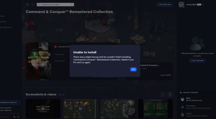 There was a slight hiccup and we couldn’t finish installing error in EA Desktop app Fix-There-was-a-slight-hiccup-and-we-couldnt-finish-installing-error-in-EA-app-1-e1648117458366.png