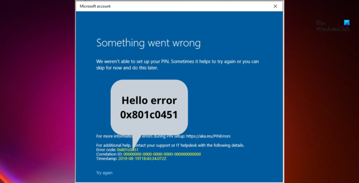 Fix Windows Hello error 0x801c0451 on Windows 11/10 Fix-Windows-Hello-error-0x801c0451-e1648127325740.png