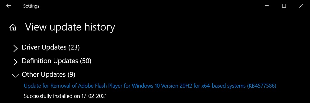 Windows 10 Patch Tuesday updates will remove Flash Player in July Flash-Player-removed.jpg