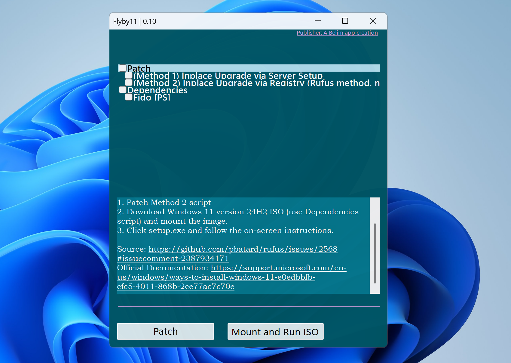 Windows 11: Flyby11 enables upgrades on unsupported devices flyby11-windows11-upgrade.png