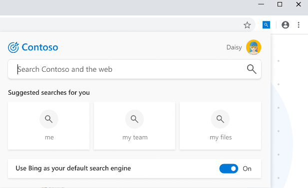 Microsoft Search in Bing will be default if you use Office 365 ProPlus flyout-toggle-chrome.png