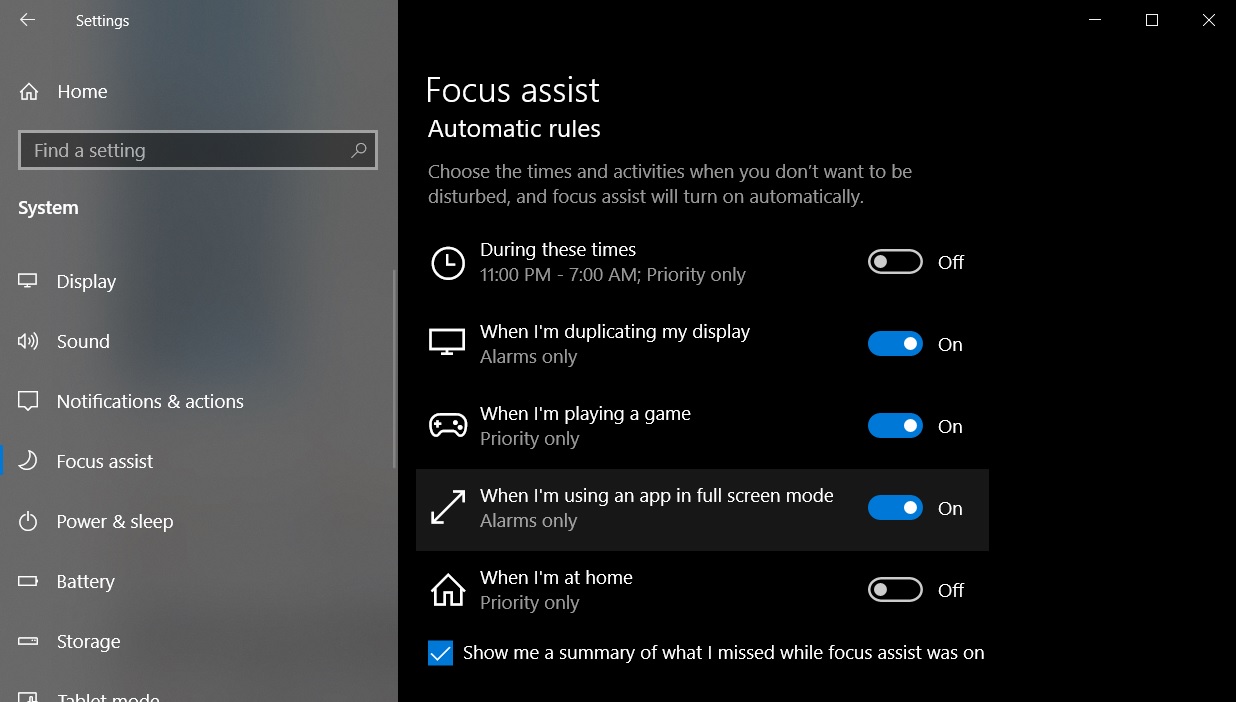Windows 10 May 2019 Update: The best nifty improvements Focus-Assist.jpg