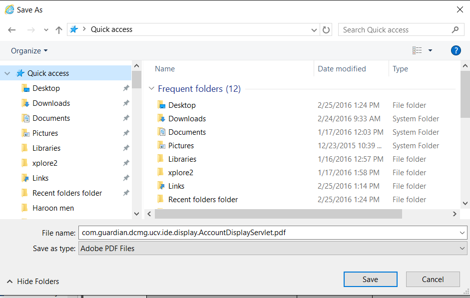 How do i make Recent Folders or a short cut to it visible in EVERY save-as or export window? -folders-shortcut-create-windows-10-a-recent-folders-not-visible-quick-access-while-saving-ie-11.png