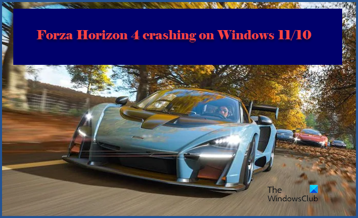 Forza Horizon 4 crashing on Windows PC forza-crashing.png