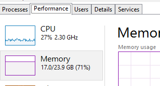 Memory Usage Constantly 70% and it affects heavy softwares like Games fqKal32.png