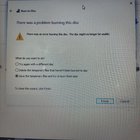 Can't burn PowerPoint file to CD-R! I've tried several times and this error message is... FTtusjlWktMGCZ9uczI2GlZd9fTzjncOLOgY5UwZvRo.jpg