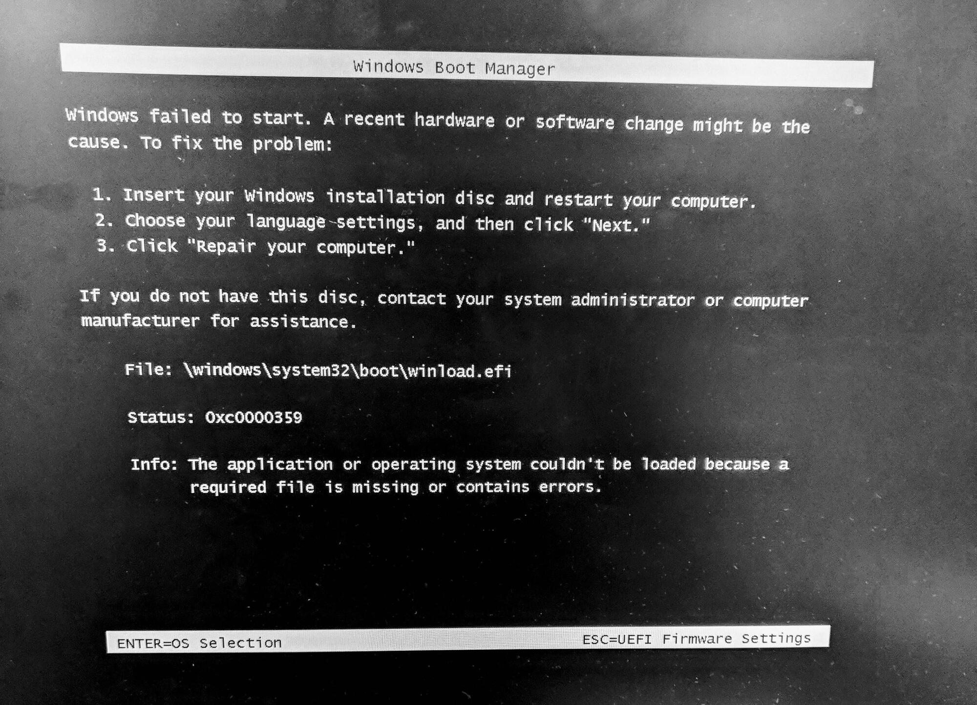 Windows won't boot after fresh install to m.2 ssd keeps looping to 64bit or 32 bit g5Xa8.jpg