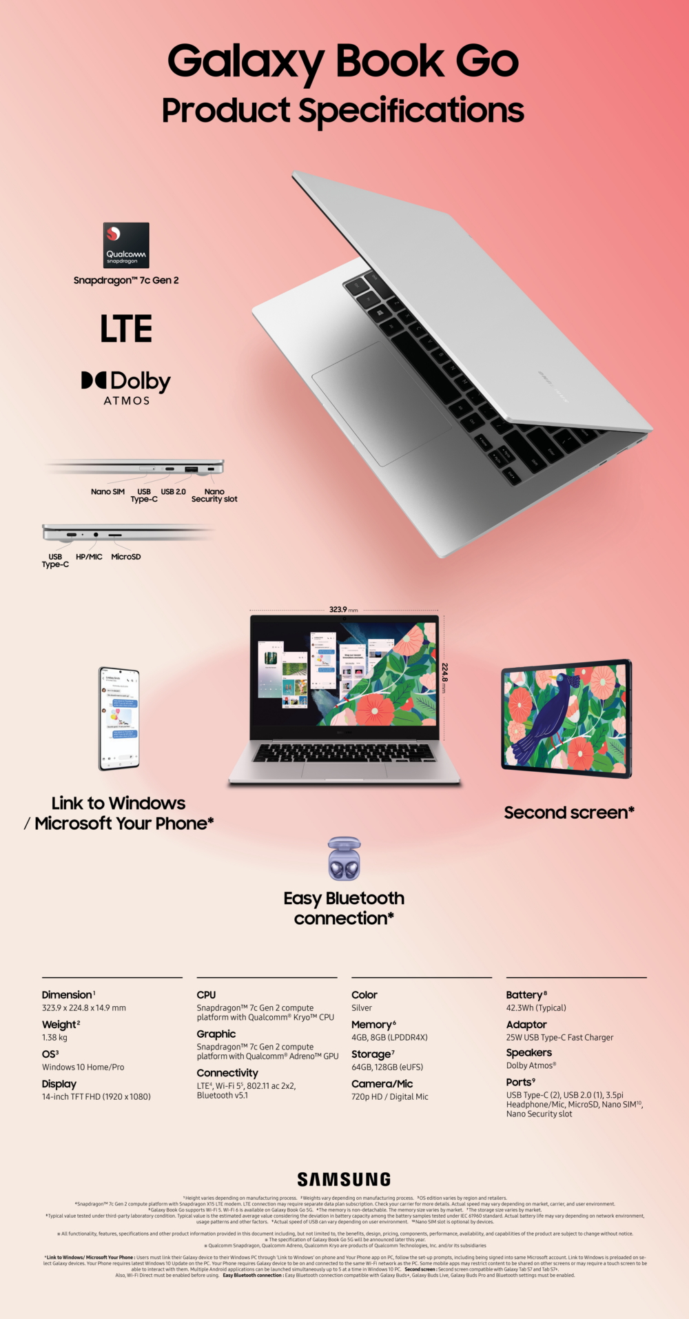 Galaxy book 2 wont show any connections for the internet Galaxy-Book-Go_main4.jpg