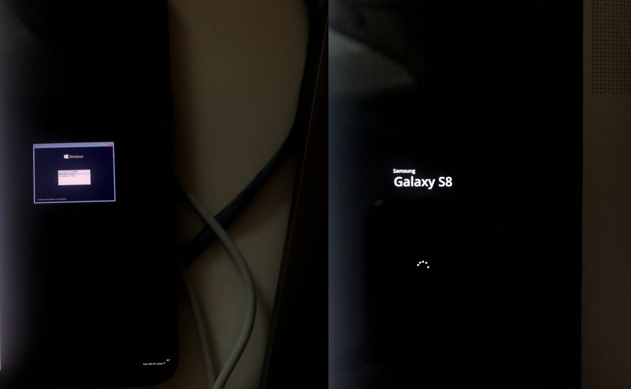 Devs start bringing Windows 10 to Android phones Galaxy-S8-with-Windows-10.jpg