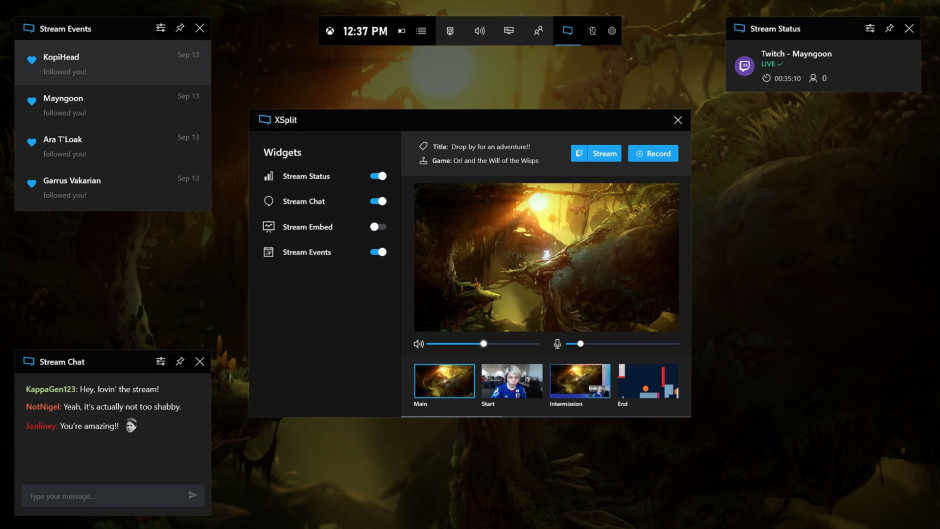Can’t install widgets from Xbox Game Bar GameBar_XSplit_Broadcaster.jpg