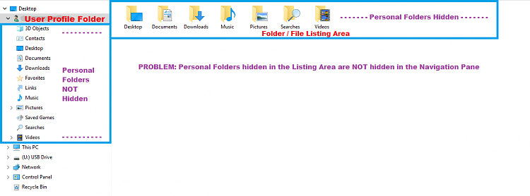 windows 11 file explorer navigation pane show folder in parent folder, there is no advanced... gation-pane-file-explorer-navigation-pane-user-profile-personal-folders-hidden-listing-area-only.png