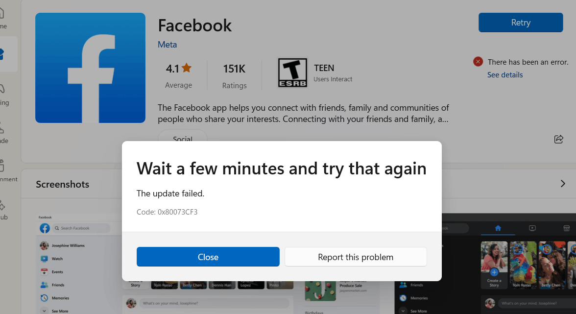 I am encountering an error Code 0x80073CF3 when installing Messenger gbenW5DGGebTRZha%2FcYkGouBrUUmlsHyJ%2B2fHOd752VEcgUxp53kyWxmX6ZpxMnq95tWMOxNn9X1YUwgnLuV%2BK8%3D.png