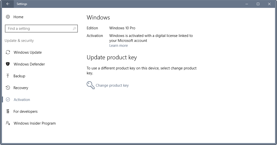 How to get windows 10 licence form Microsoft account? Gc0yx.png
