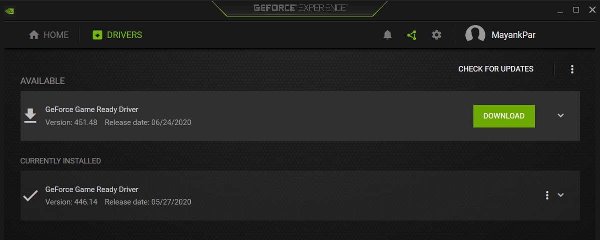 Nvidia GeForce 451.48 adds Windows 10 GPU scheduling feature GeForce-Experience-app.jpg