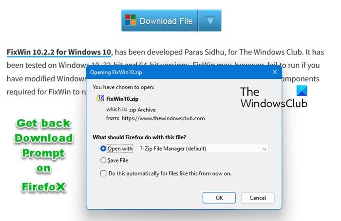 How to enable Download Prompt on Firefox in Windows 11/10 Get-back-Download-Prompt-on-Firefox.jpg