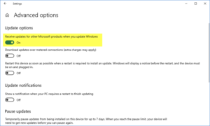 How to update other Microsoft products using Windows Update Give-me-updates-for-other-Microsoft-products-300x180.png