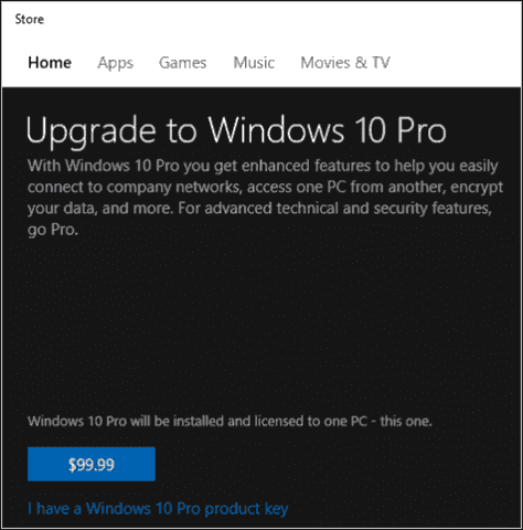 Ho to Transfer Windows 10 Pro upgrade bought in Microsoft Store to another computer go-to-store-474x480.png