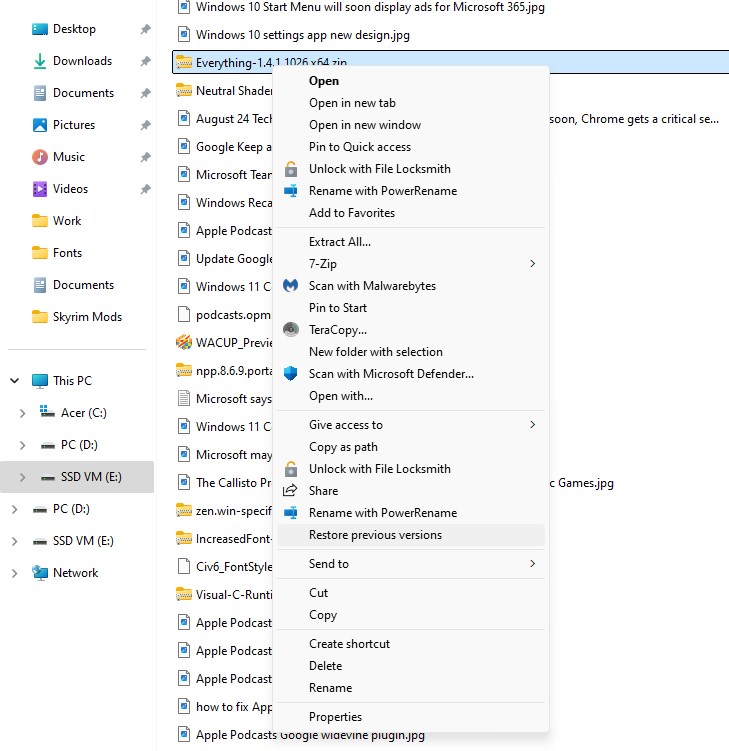 How to enable the old context menu in File Explorer in Windows 11 Good-old-context-menu-in-file-explorer-windows-11.jpg