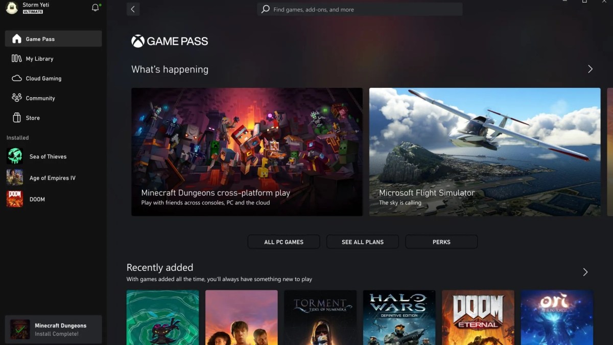 Has anyone figured out how to download xbox app on windows 10 in dec 2023? GP-Tab-Download-Tracker_Install-Complete_JPG-888dc52de326520840a4.jpg