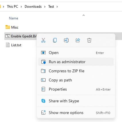 How to enable the Group Policy Editor on Windows 11 Home gpedit-enable-with-a-bat-file.jpg