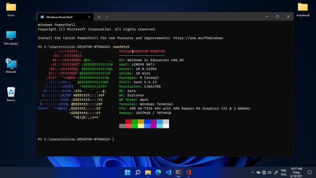 Neofetch on Windows 11 is showing the old Windows XP logo gqhrM16lPmuJEtSQXGWA48FVTCQaHqZhOpNw7m3o57U.jpg
