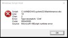 Popup error on startup: Maintenance.vbs Type mismatch: 'Clnt' Help? gR0Xx0_vyKCo1pV2xaZJKmwCjuKwyORV9KXlKxQNssY.jpg