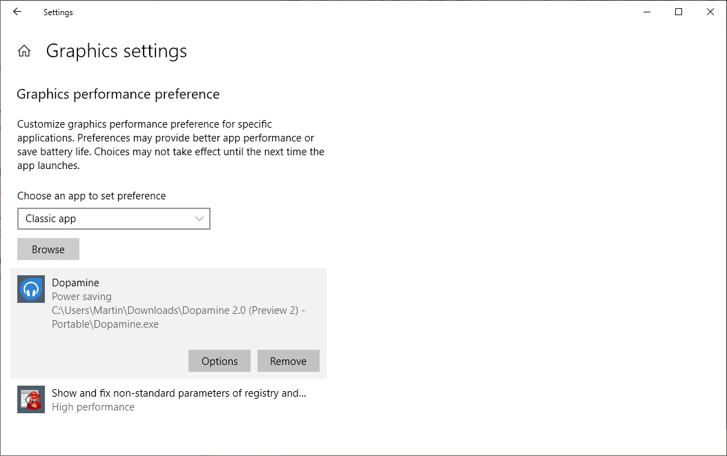 Assign graphics performance preferences to Windows 10 programs graphics-performance-settings.png