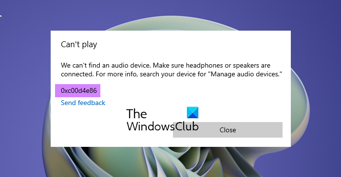 Fix Groove Music app error 0xc00d4e86 on Windows 11/10 Groove-Music-app-error-0xc00d4e86.png