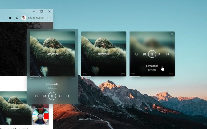 Concept shows off Groove Music with revamped design on Windows 10 Groove-Music-player-concept-672x420.jpg