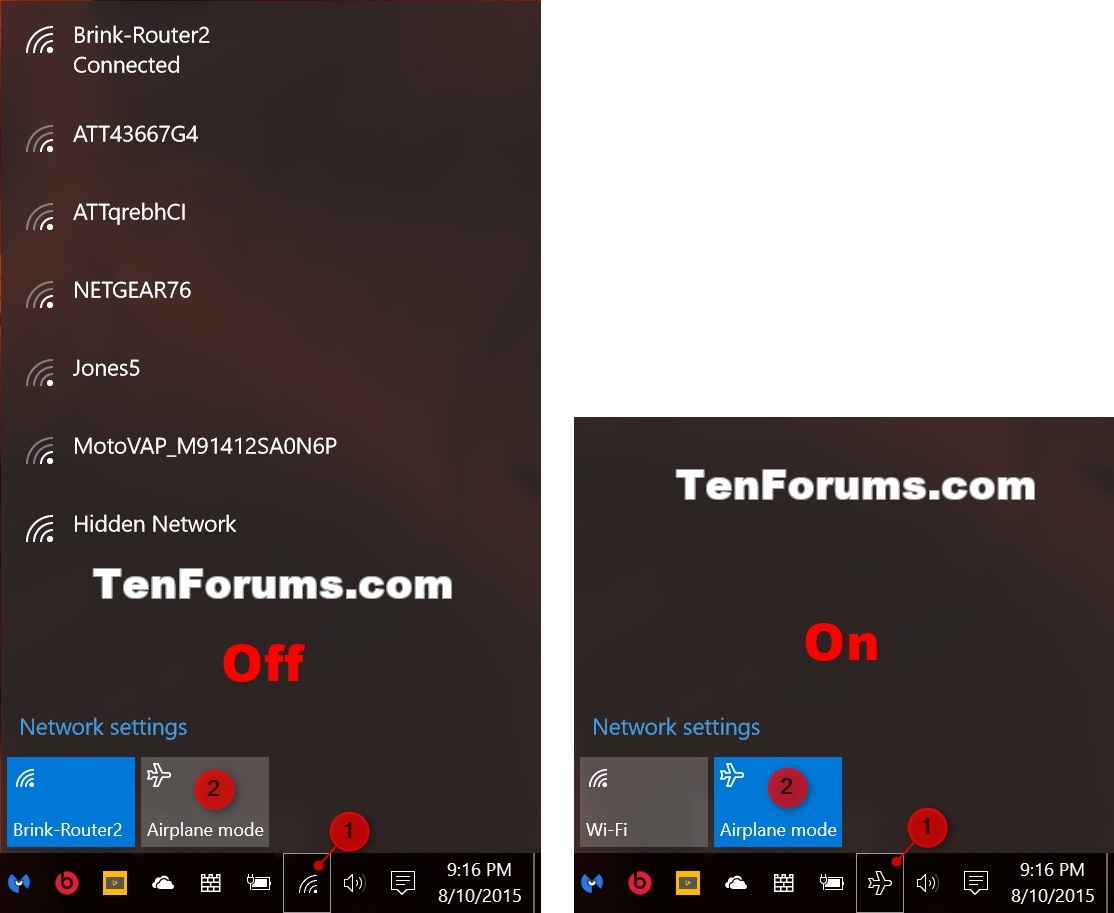 Taskbar Internet Icon in Airplane Mode h8aNR.jpg