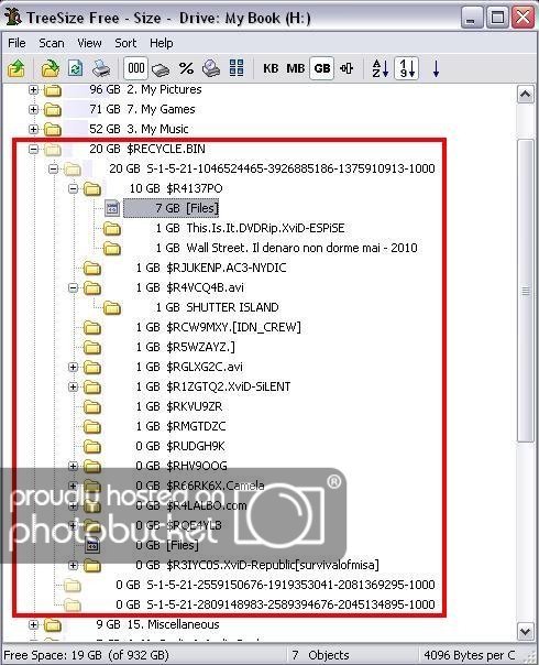 Is it safe to delete those "Where are my files" Icons?  And how? HDUsage.jpg