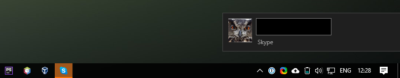 Skype Error when it's open from the taskbar icon hHVucha.png
