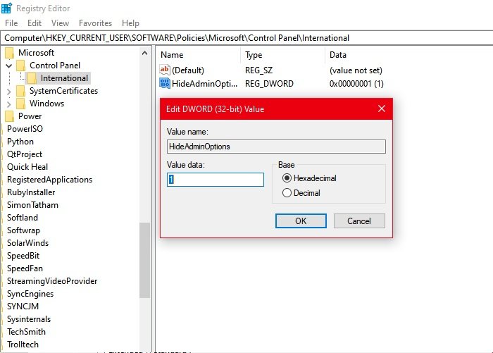 Enable or Disable Administrative Tab in Regional and Language Settings hide-administrative-tab-regedit.jpg