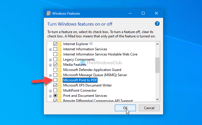 How to show or hide Microsoft Print to PDF printer in Windows 10 hide-microsoft-print-to-pdf-4.png