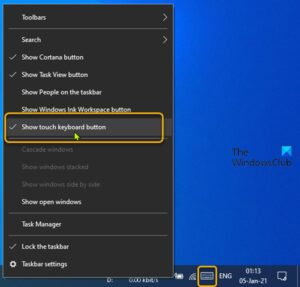 How to Hide or Show Touch Keyboard Button on Taskbar in Windows 10 Hide-or-Show-Touch-Keyboard-Button-via-Taskbar-Context-Menu-300x287.jpg