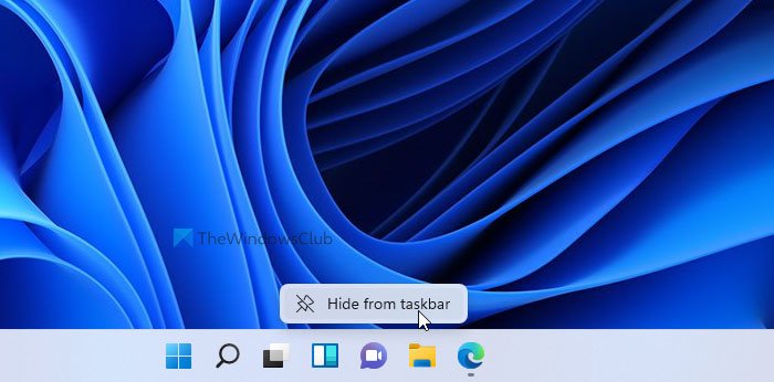How to hide or remove Chat icon from Taskbar on Windows 11 hide-remove-chat-icon-taskbar-windows-11.jpg