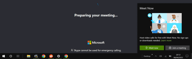 What is the point of meet now it skype is dead? hjt3uira6lte1.png