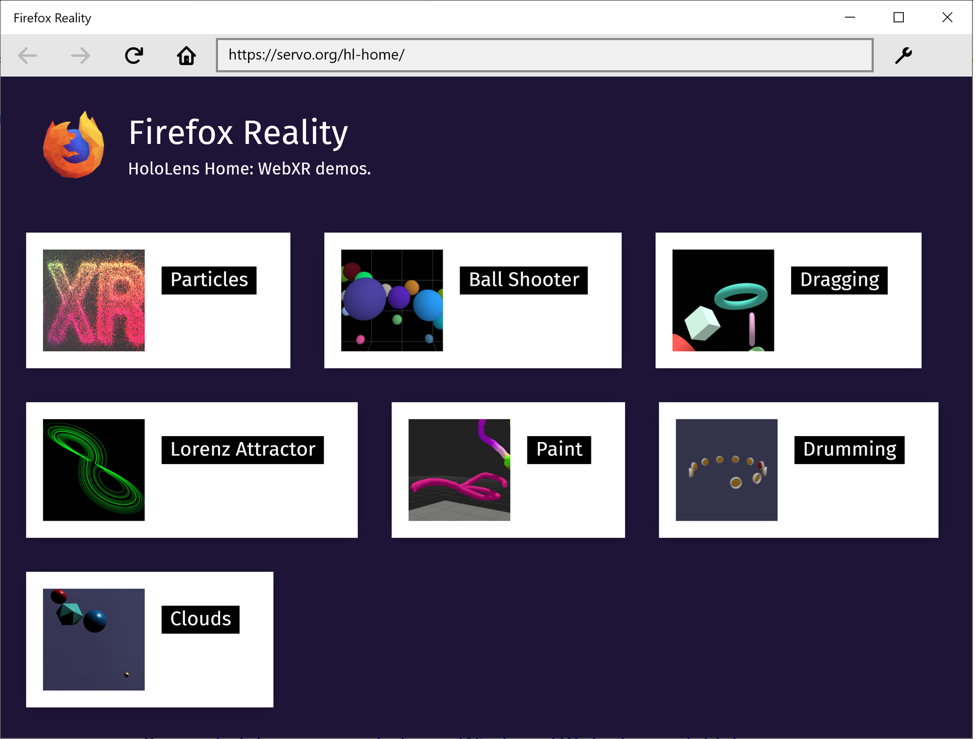 Firefox Reality for HoloLens 2 now available in Microsoft Store homepage.png