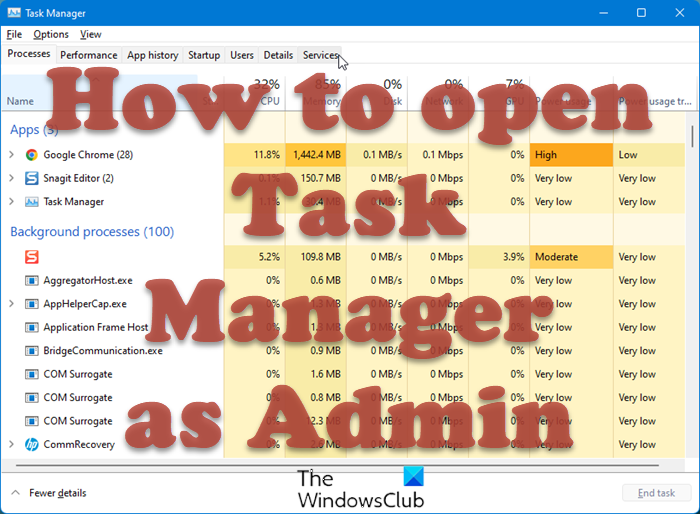 How to open Task Manager as Admin in Windows 11/10 How-to-open-Task-Manager-as-Admin.png
