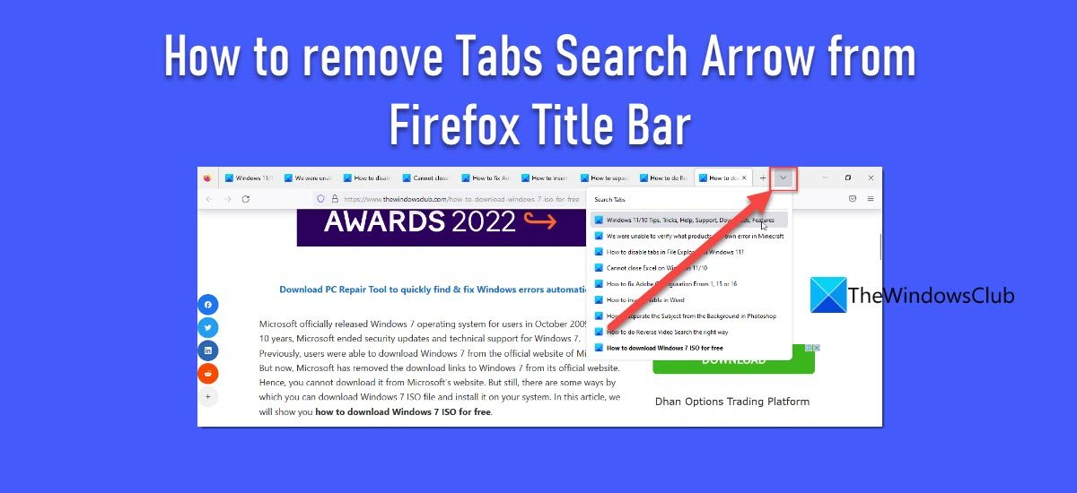 How to remove Tabs Search Arrow from Firefox Title Bar How-to-remove-Tabs-Search-Arrow-from-Firefox-Title-Bar.jpg