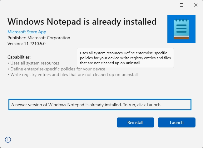 How to get Notepad with Tabs in the stable version of Windows 11 How-to-restore-old-version-of-Notepad-in-Windows-11.jpg