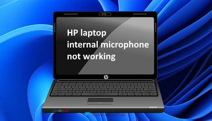 HP laptop internal microphone not working windows 11/10 HP-laptop-internal-microphone-not-working.png