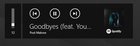 Is there a way I can hide the informantion and just have the volume control? hp8r1poOdCiyBm1V73Mk6_T4wSk16UhqBwtVy937wWY.jpg