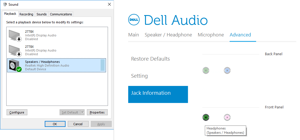 Dell G7 Internal Speakers Disabled HQQvv.png