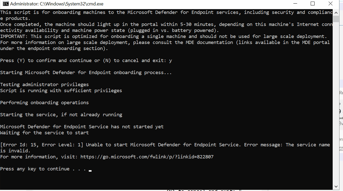 Defender Offboarding [Error Id: 15, Error Level: 1] hTKBzzmTISLggwldDdh6Jv%2bxNK8S6zAZ9SM7IB5H7eY46KJDsQvKLWm0gNdCFpmNyAb56MHWRLbSOZ%2fBTtZQc2nCc%3d.png