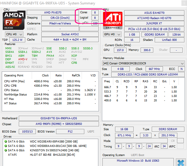 I have 4 cores but task manager says I have 2 HWiNFO.png