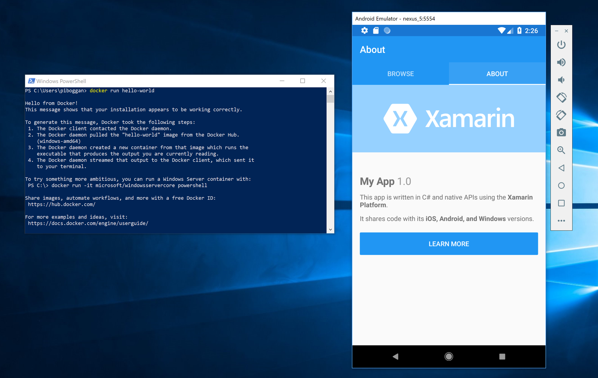 Support emulator Android Studio HyperV-Emulator-Docker.png