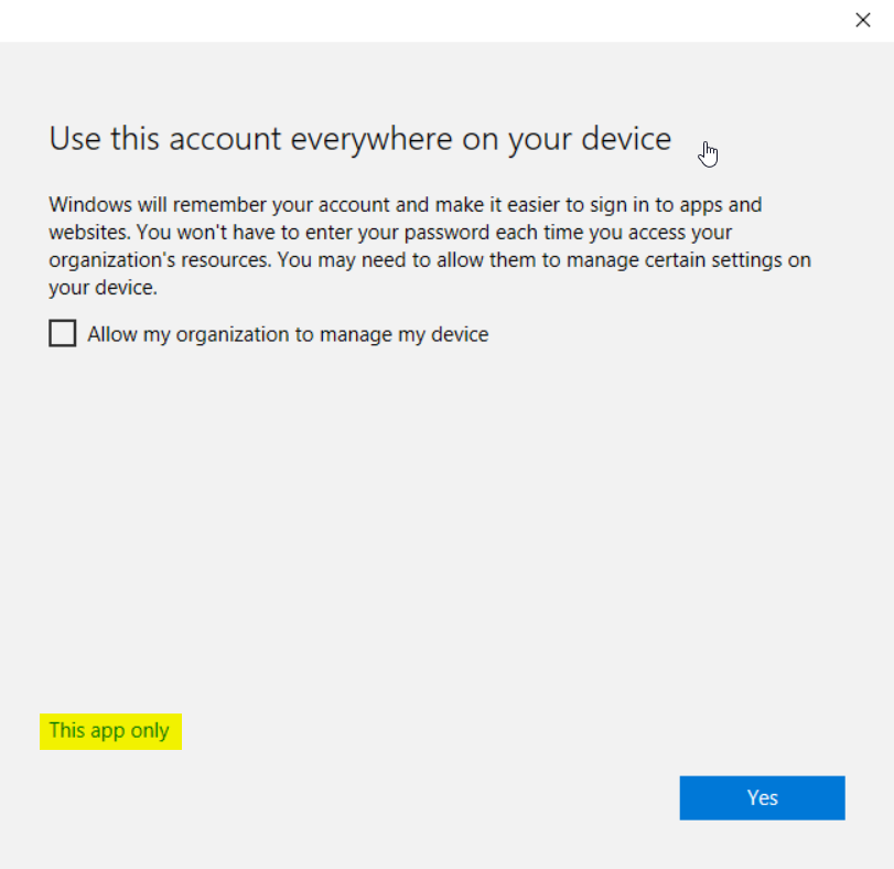 "Use this account everywhere on your device" when adding account in Mail I1KlV.png